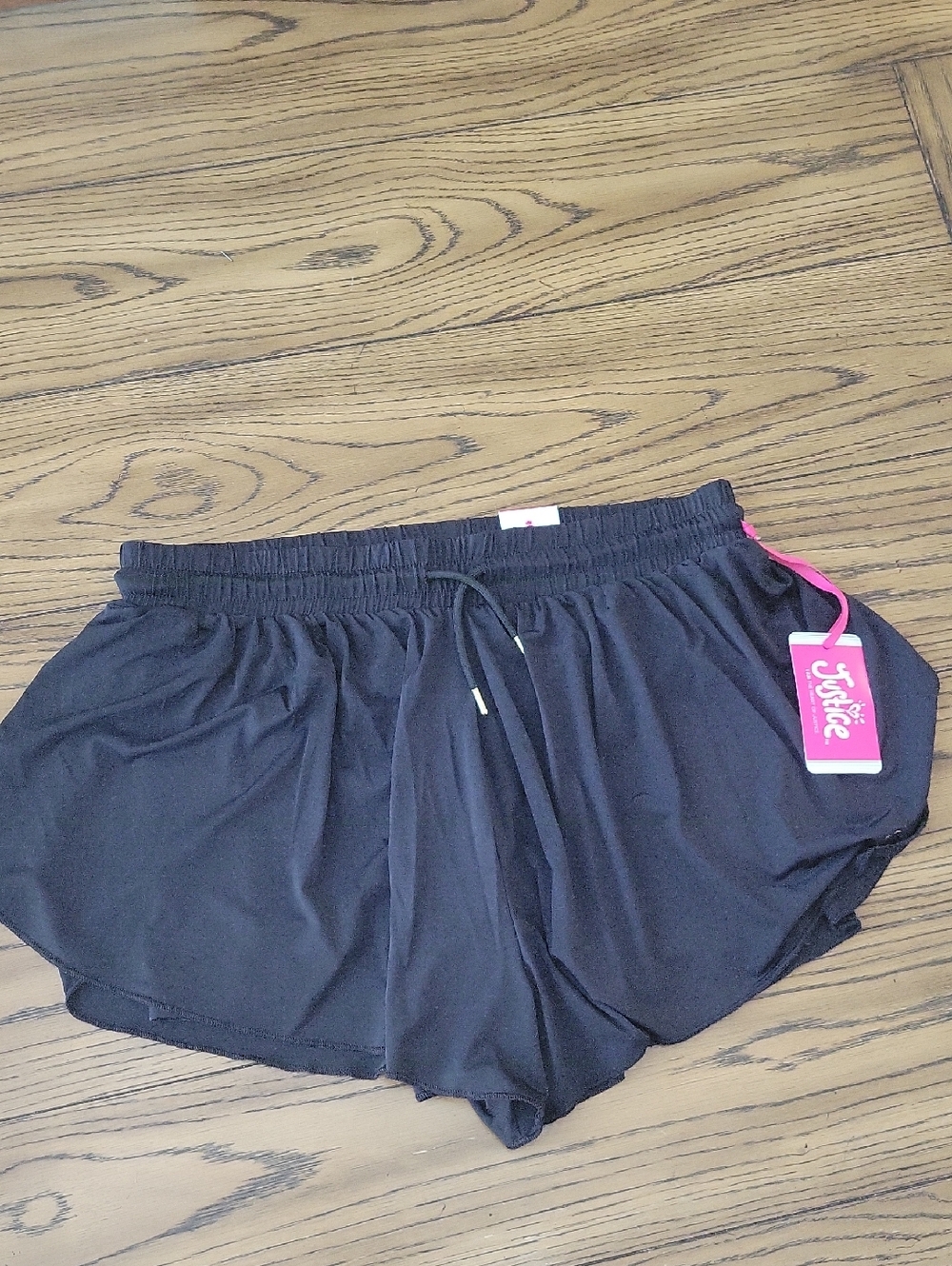 Justice Girls Flutter Shorts Sz XL Plus (16P/18P)